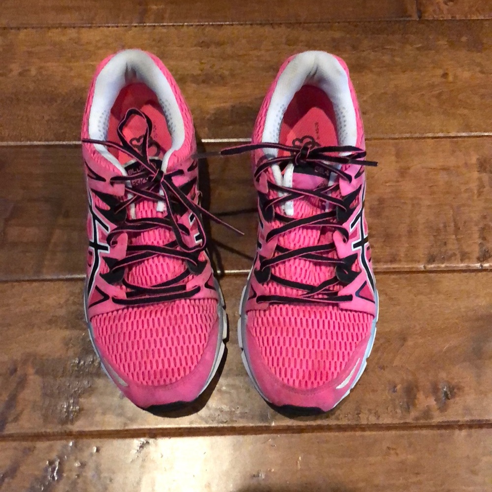 ASICS GEL Running Shoes (Hot Pink) Blur33